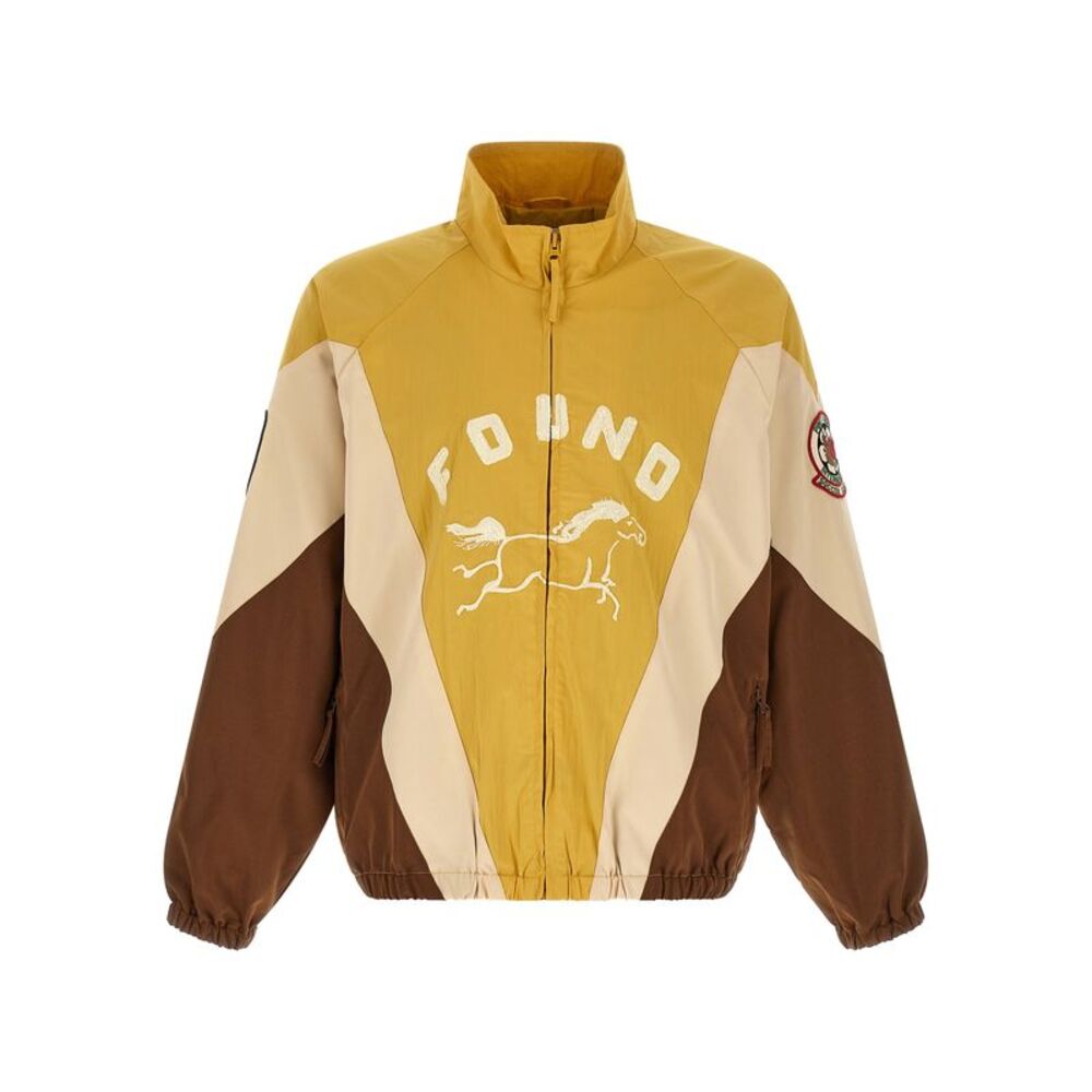 FOUND Multicolor Cotton Shell Men's Jacket